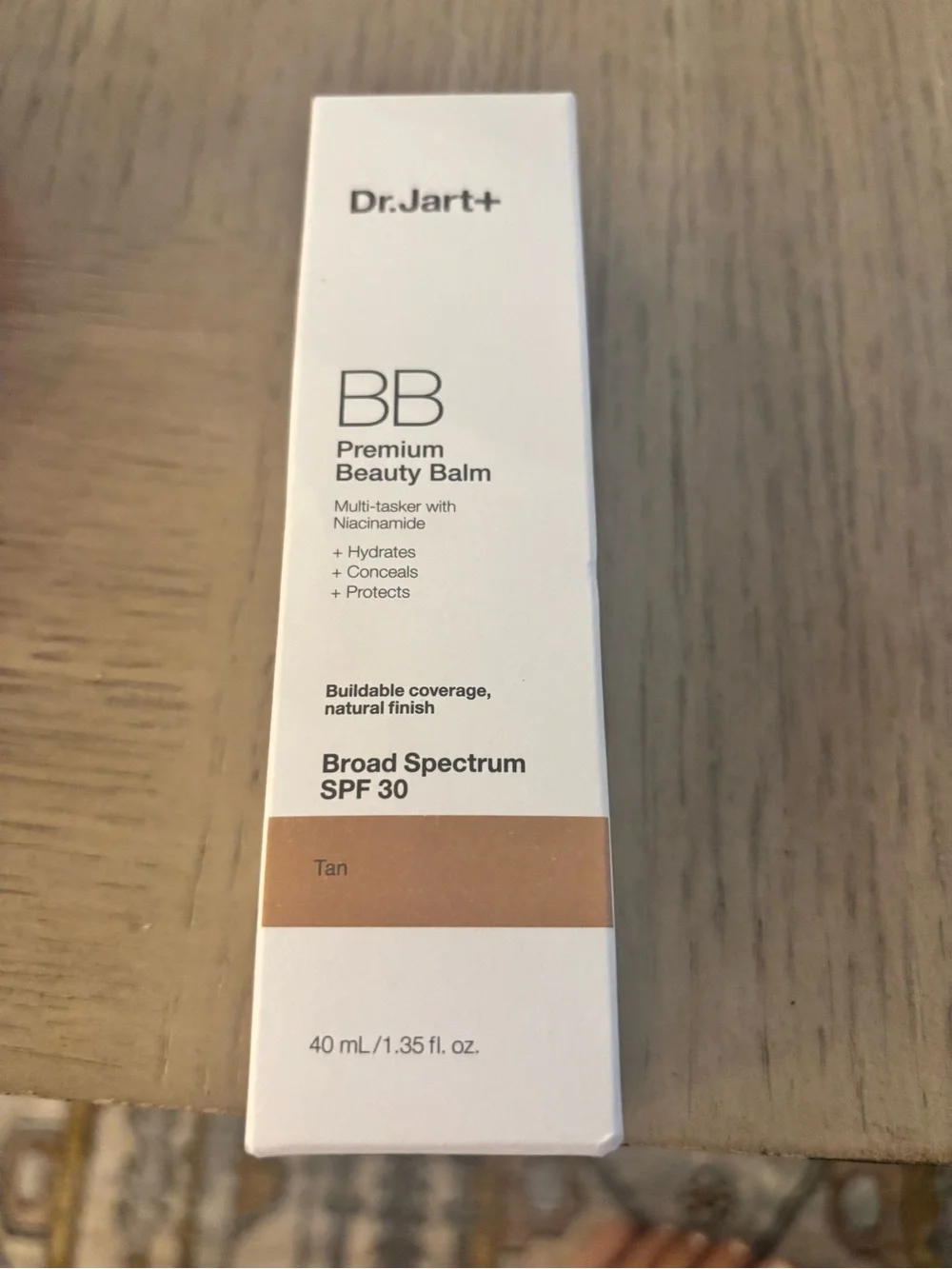 Dr.Jart+ Premium BB Cream SPF 40 Medium Tan Niacinamide 1.35 oz